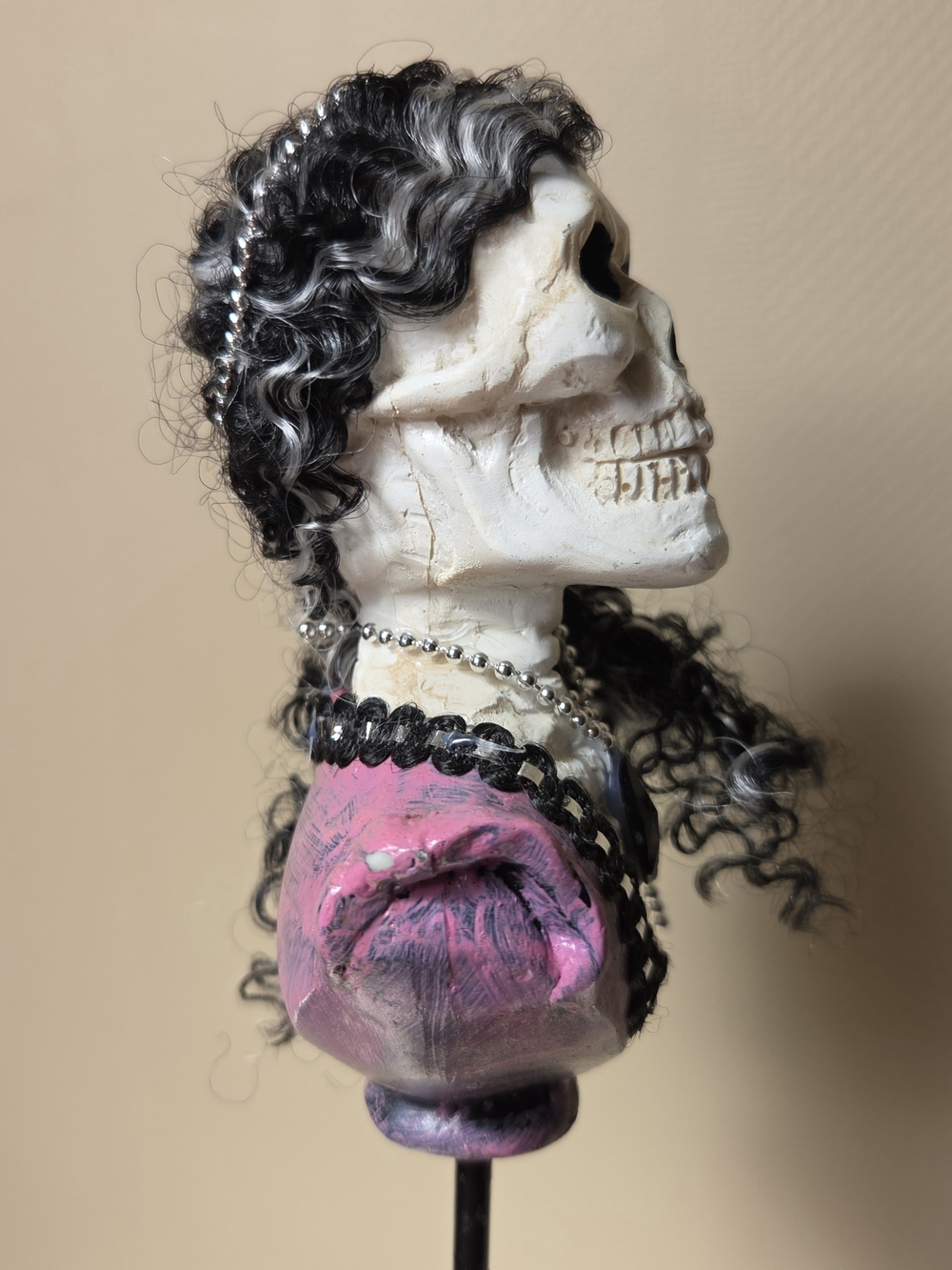 Victorian Gypsy Skeleton Witch Tabletop Decor - Picture 7 of 7